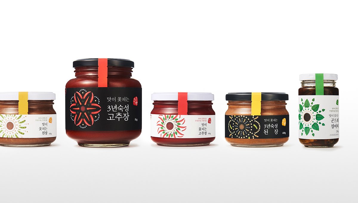 GUSDAM傳統食品品牌包裝設計欣賞，食品vi設計，傳統食品vi設計，深圳vi設計，深圳視覺識別設計，深圳包裝設計，食品包裝設計，左右格局