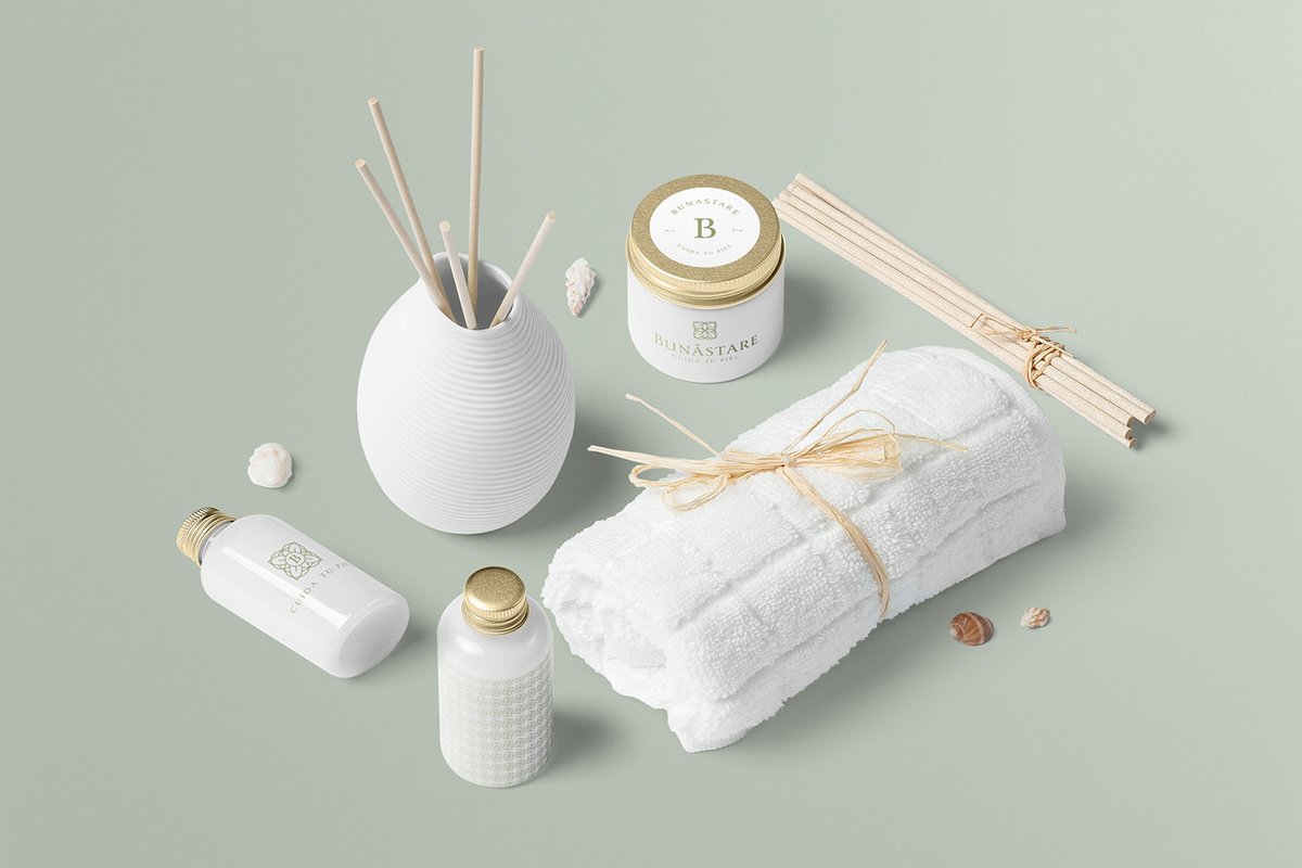 BUN?STARE美容品牌包裝vi設計——有機化妝品品牌視覺設計，vi設計，視覺設計，化妝品品牌vi設計，化妝品vi設計，企業vi設計，品牌vi設計，美容品牌vi設計，vi品牌策劃，深圳vi設計，左右格局