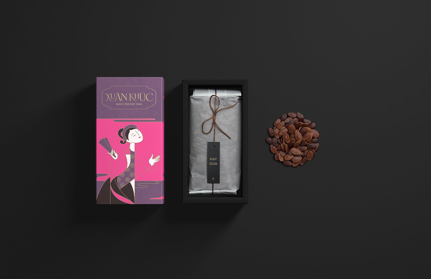 現代越南糖果品牌vi包裝設計和品牌策劃，食品VI設計，食品包裝設計，品牌策劃，深圳VI設計，左右格局